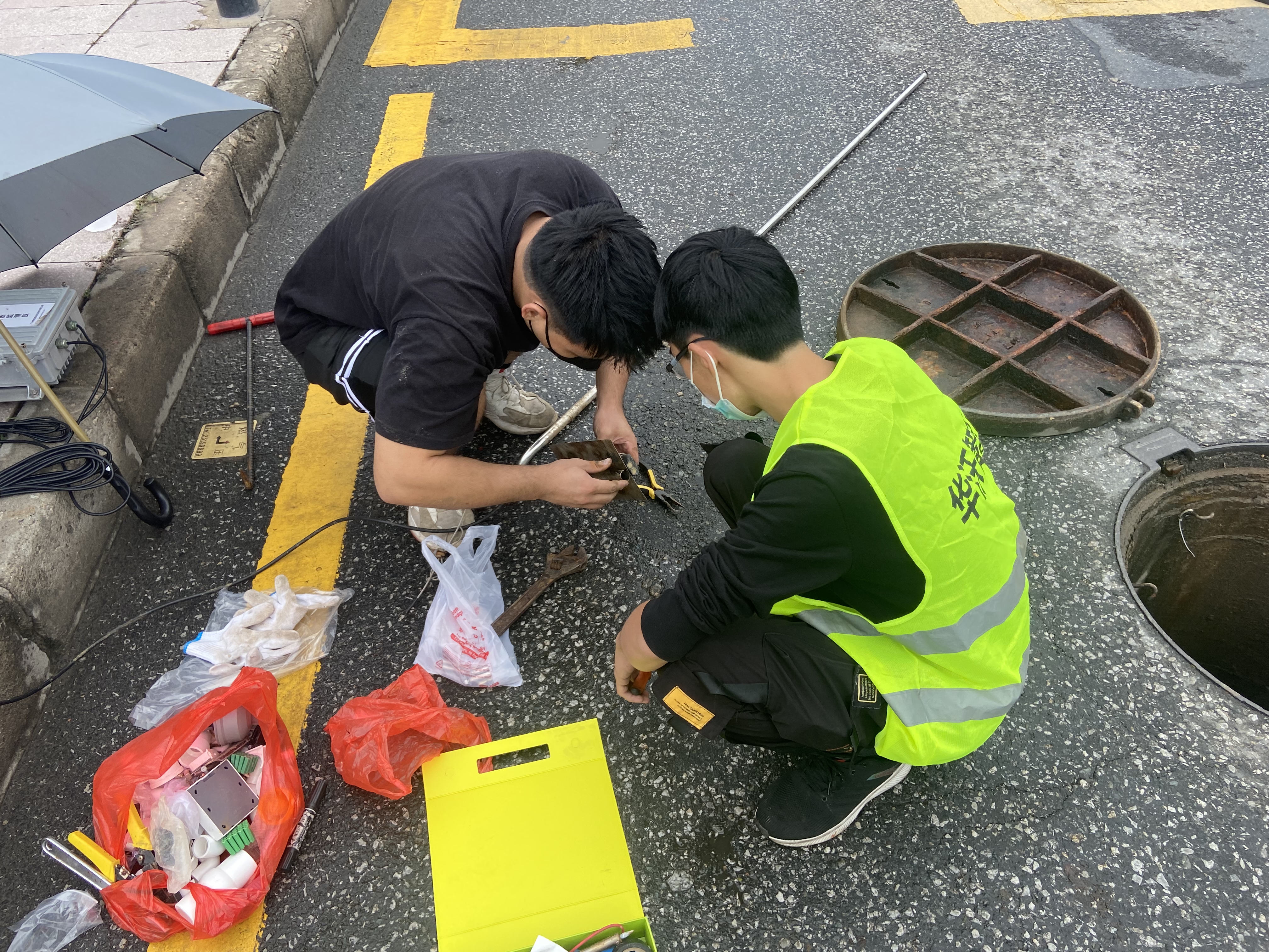 深圳水務城市管網水質在線監測系統現場