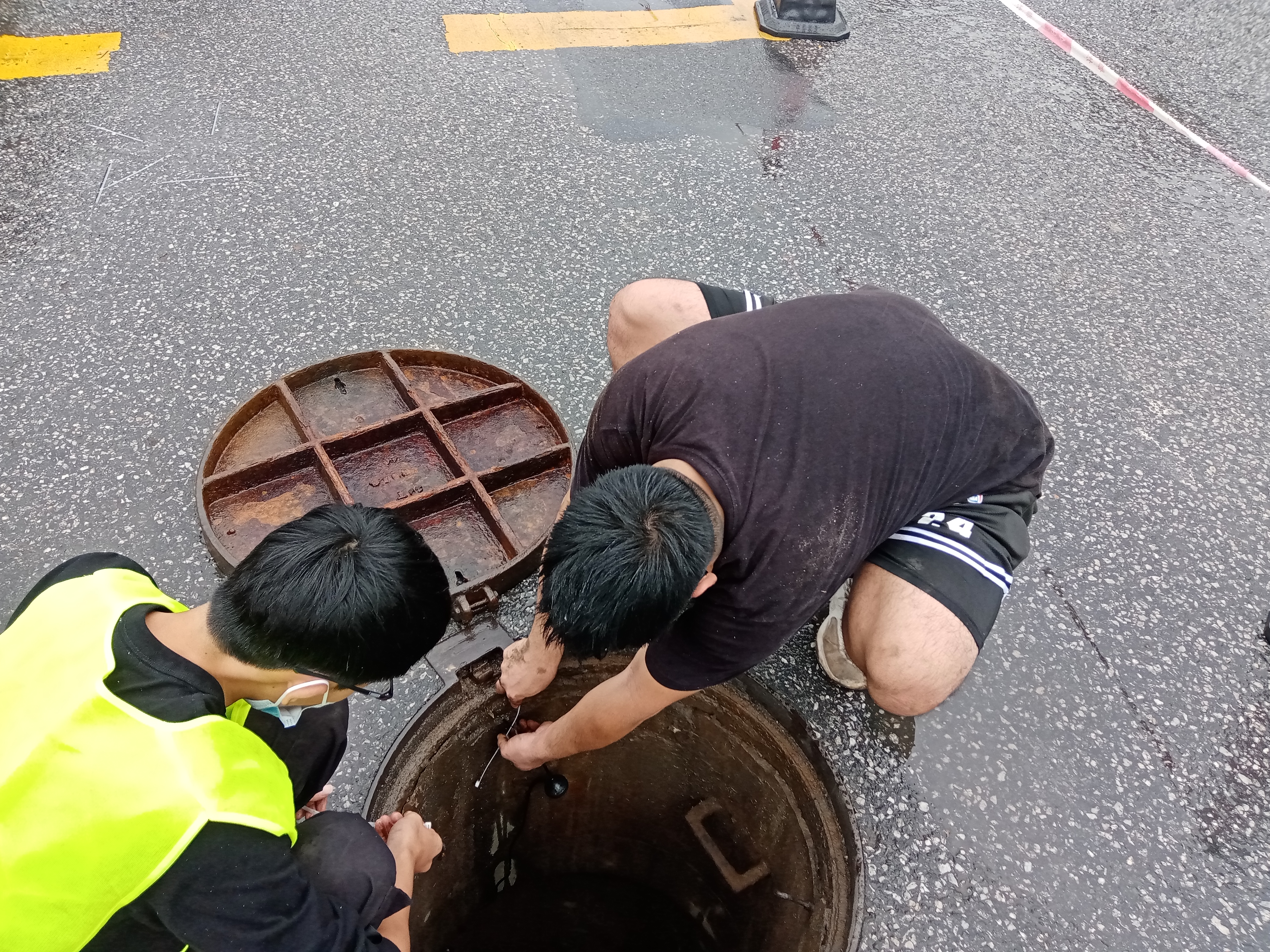 深圳水務城市管網水質在線監測系統現場