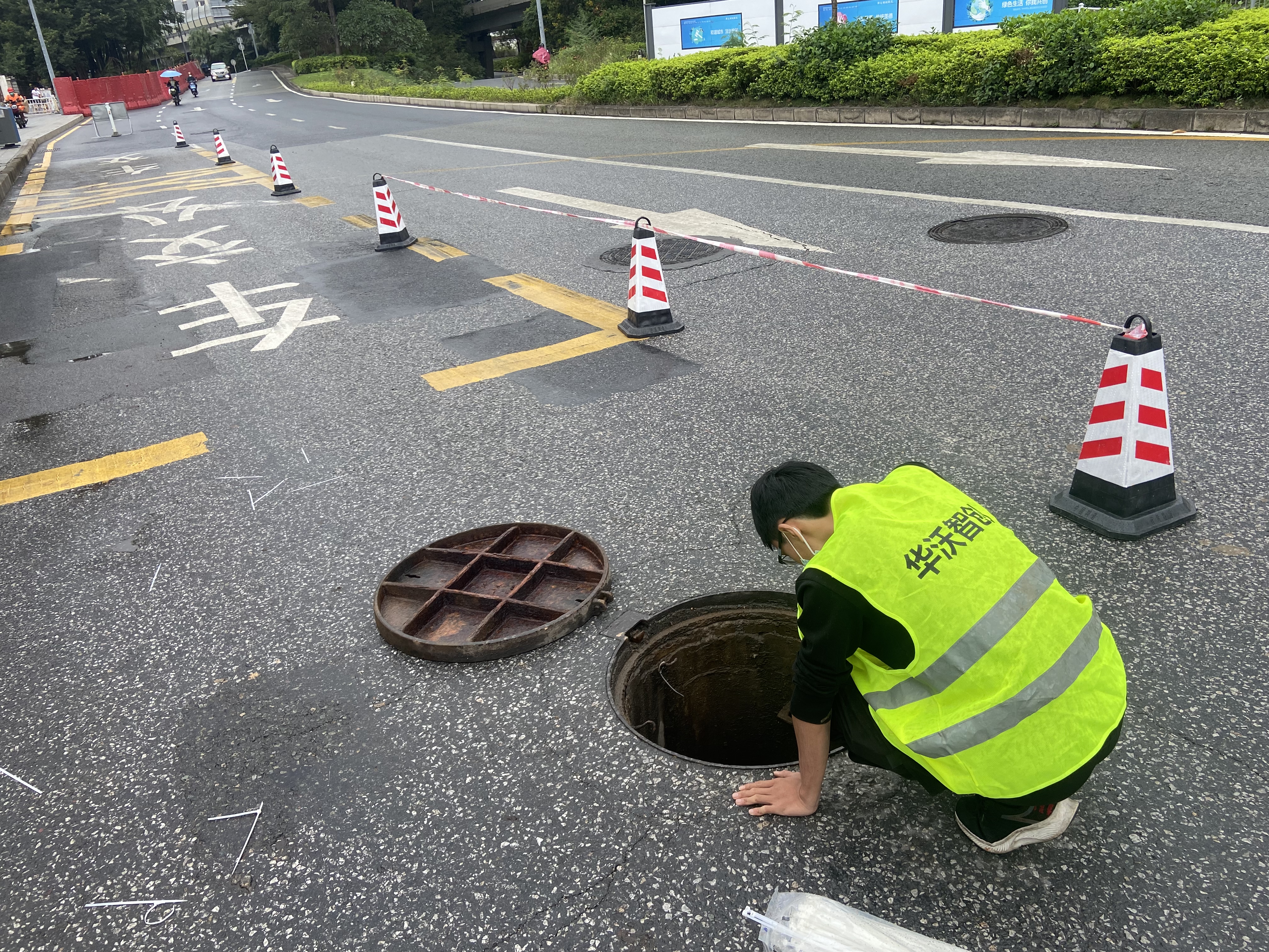 深圳水務城市管網水質在線監測系統現場